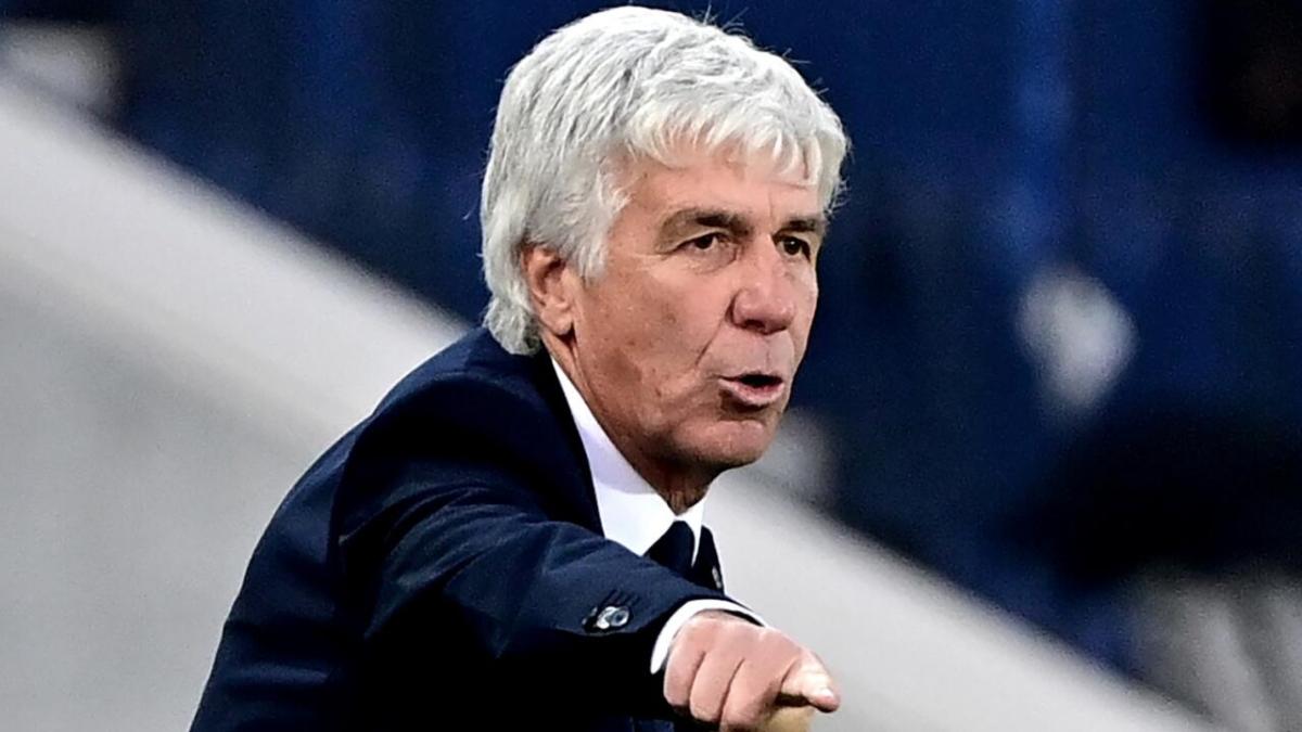 Atalanta coach Gian Piero Gasperini